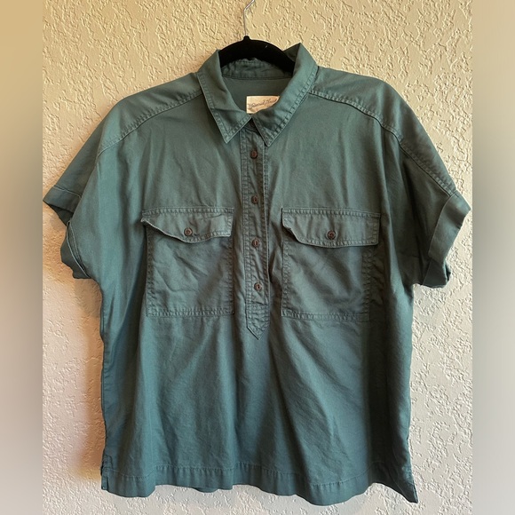 Universal Thread Tops - Universal Thread Camp Shirt in Cotton